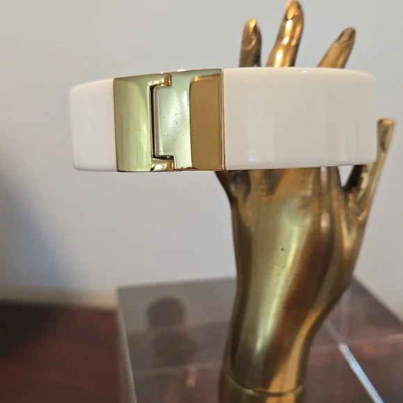 Miu Miu White Bangle Bracelet - Picture 7 of 9